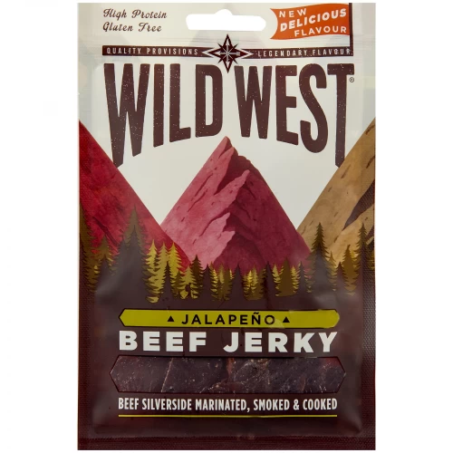 Wild West Beef Jerky Jalapeno