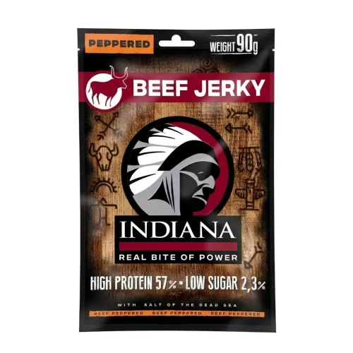 Indiana BEEF Jerky PEPPERED