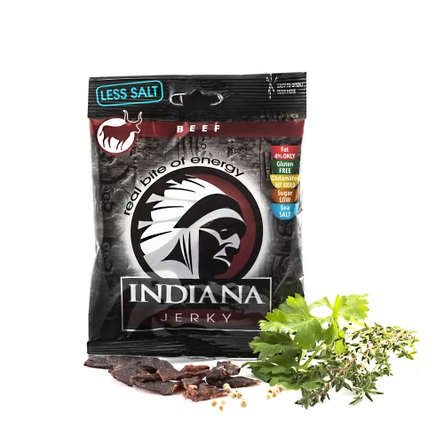 Indiana Jerky Beef Less Salt
