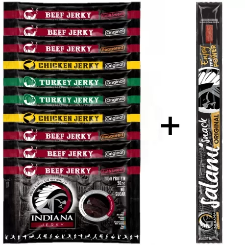 Indiana Jerky výhodné balení