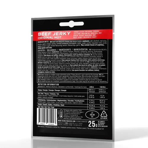 MM Jerky HOT BEEF